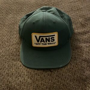 Green Vans Off the Wall hat